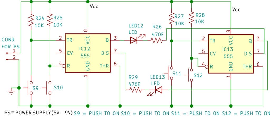 Fig. 7: Circuit diagram for experiment 7