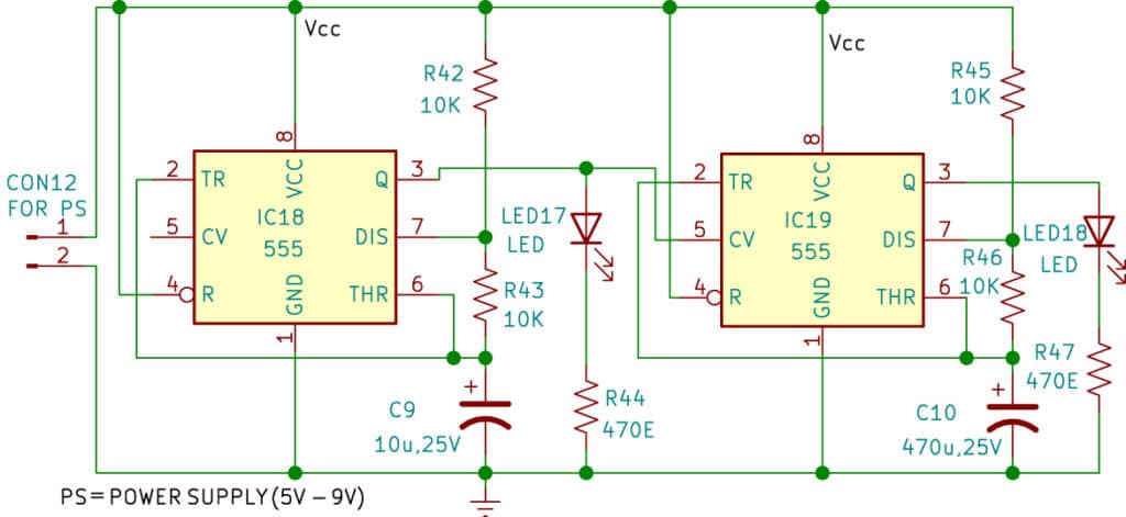 Fig. 9: Circuit diagram for experiment 9