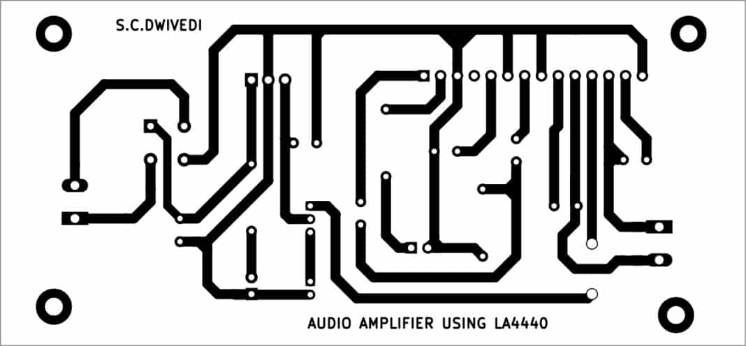A Simple Audio Amplifier With Dual Power Source | Full DIY Project