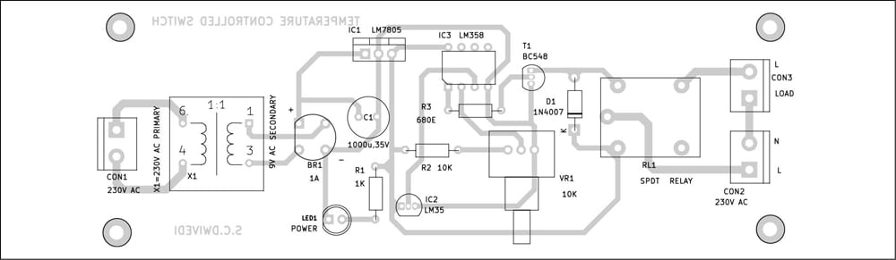 Fig. 4: Diseño de ensamblaje de PCB 