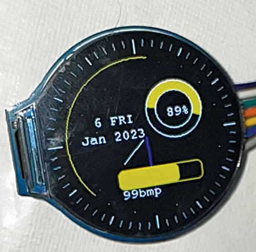 DIY programmable smartwatch with fitness tracking
