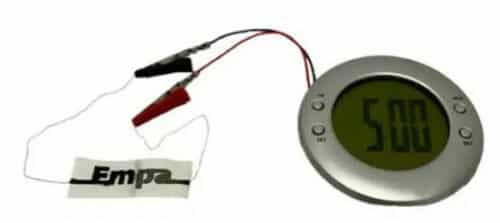 Low Cost Disposable Paper Batteries