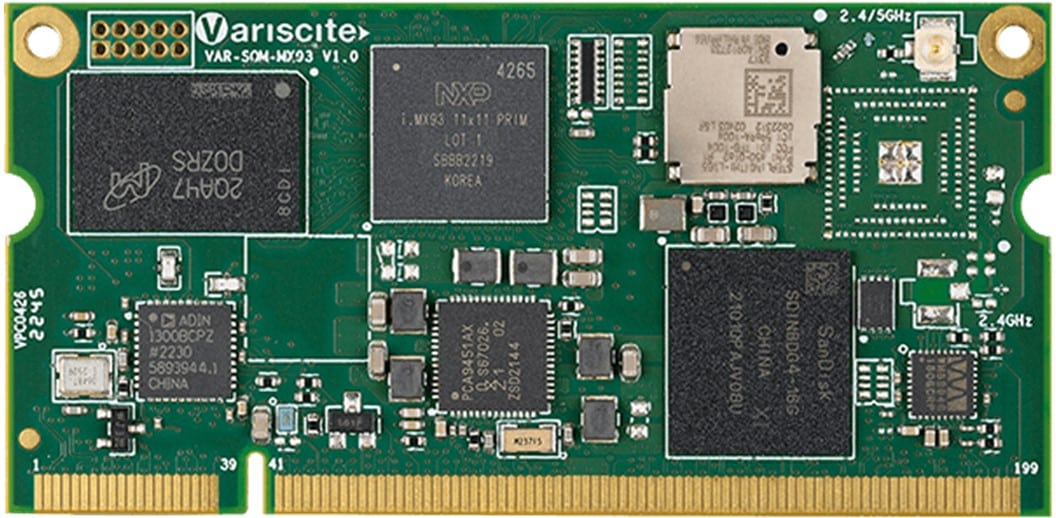 Variscite Accelerates Edge Device Machine Learning With New System On Module – VAR-SOM-MX93