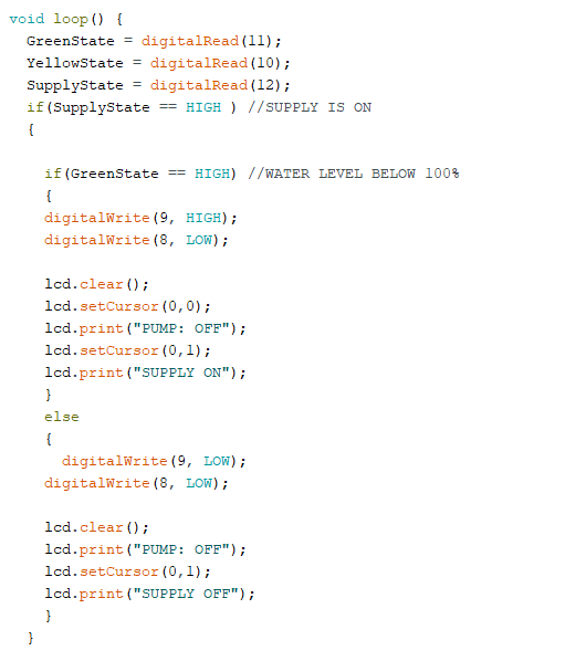 Arduino code (part 2)