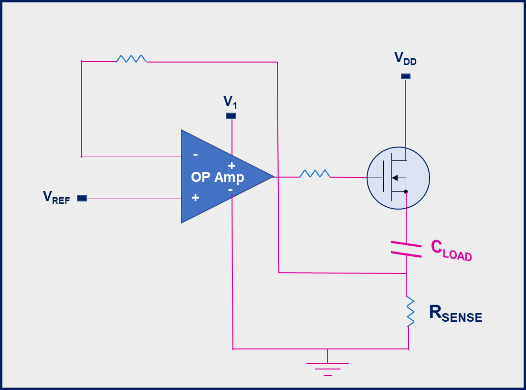 Fig. 2. Benchmark circuit for soft charge verification.