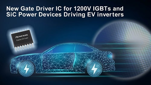 Gate Driver IC for IGBTs and SiC MOSFETs Driving EV Inverters