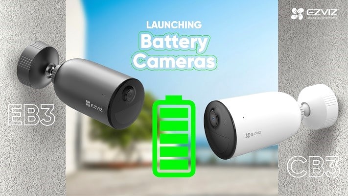 EZVIZ Introduces The Next Generation Of Innovation With Battery Cameras – EB3 & CB3