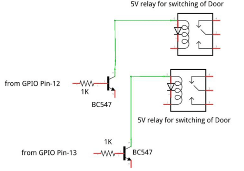 5V Relay Switching Circuit
