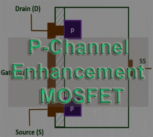 P-Channel Enhancement MOSFET Working and V-I Characteristics