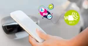 Unlocking a car with the ST25R3920B