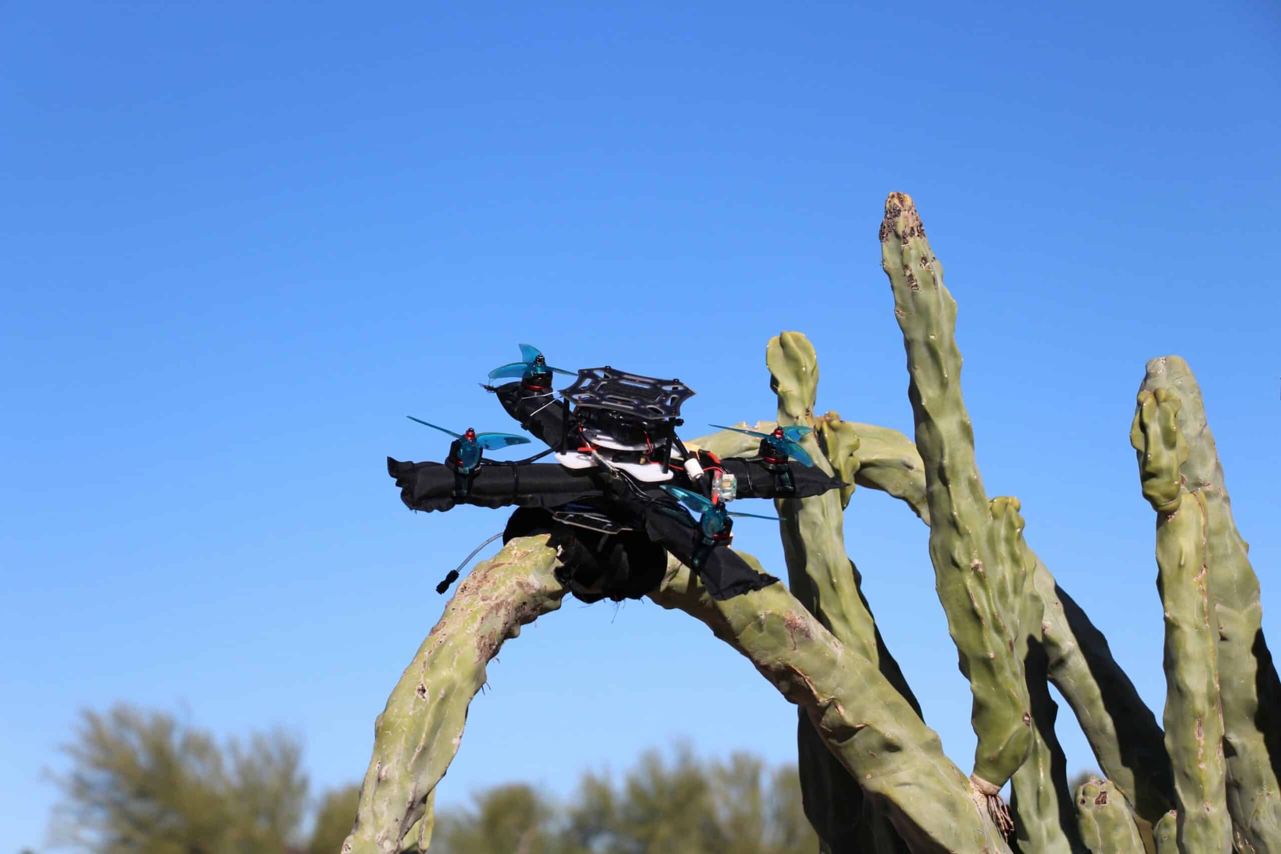 A Drone Capable Of Withstanding Collisions