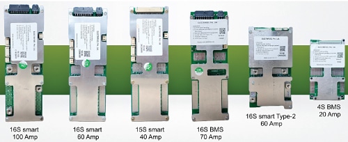 BMS variants—all are compliant with AIS 156 phase-1 and phase-2 regulations
