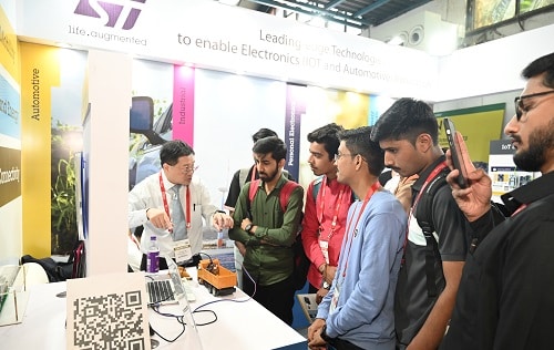 ST showcased Cutting-Edge Power Management, Automotive and IoT solutions at EFY Expo 2023