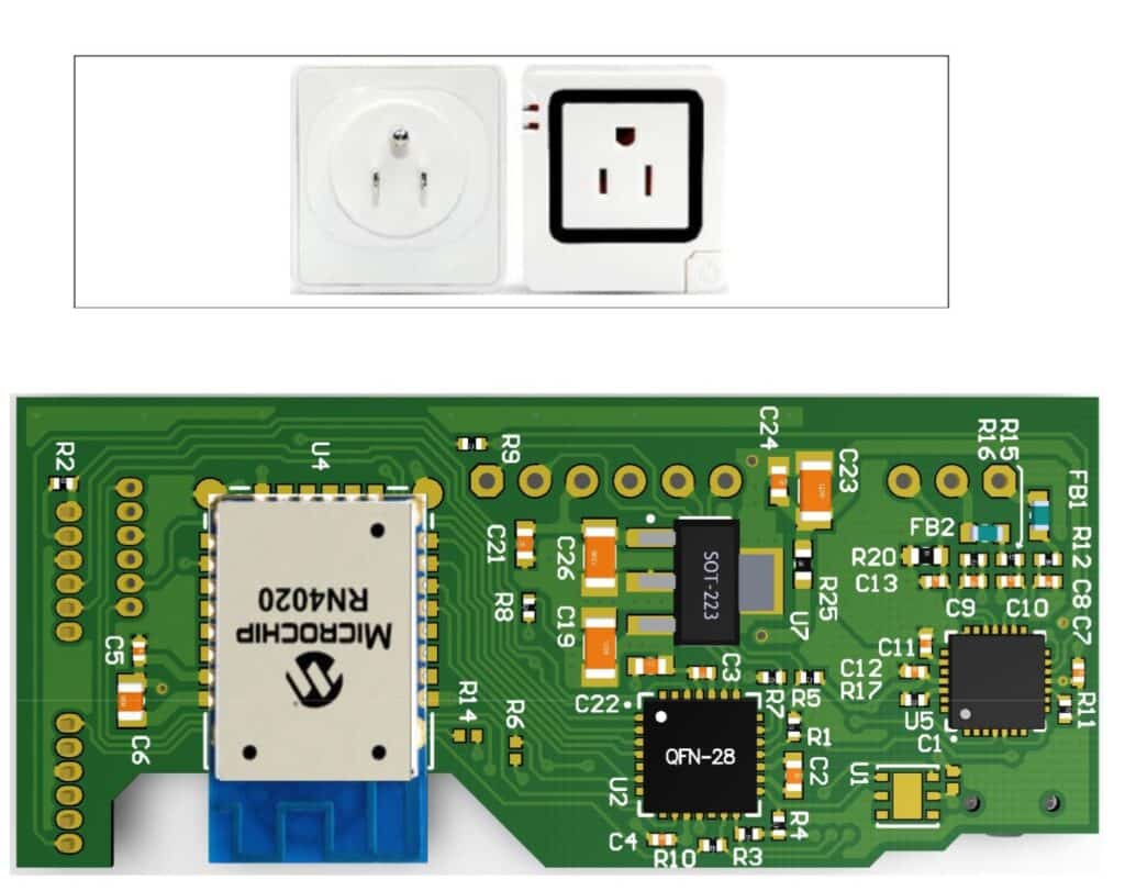 Microchip Smart Plug reference design