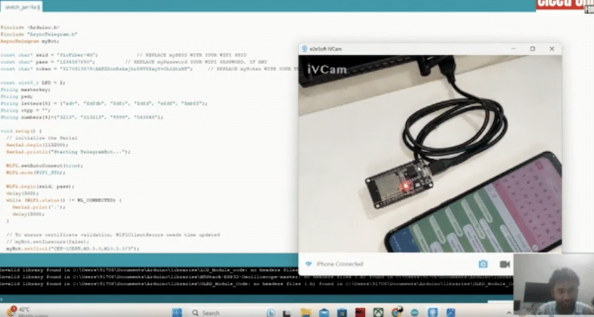 LIVE DIY: Create The Telegram Bot Based Multi-Access OTP Door Lock