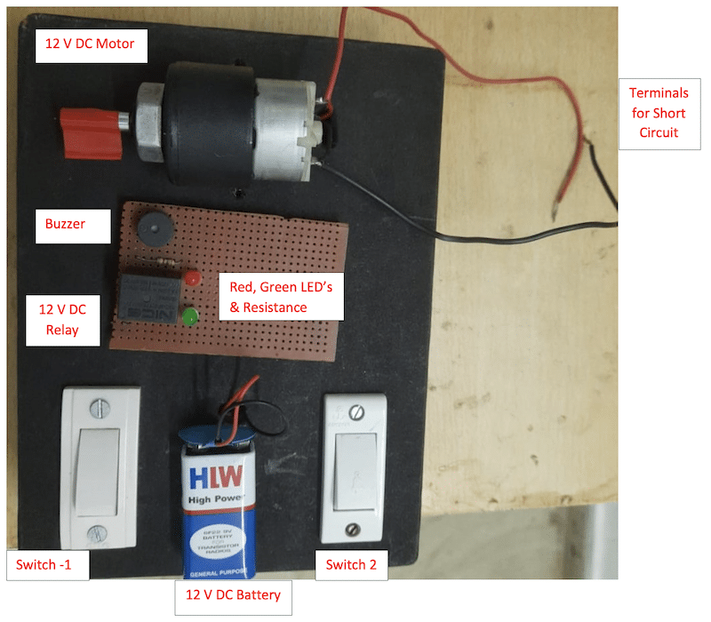 Short Circuit Protection System For Electric Vehicle Safety