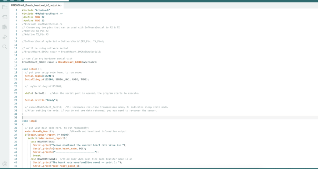 Heart and Pulse rate Monitoring ESP32 Code