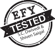 efy test suresh and Shiven Saigal