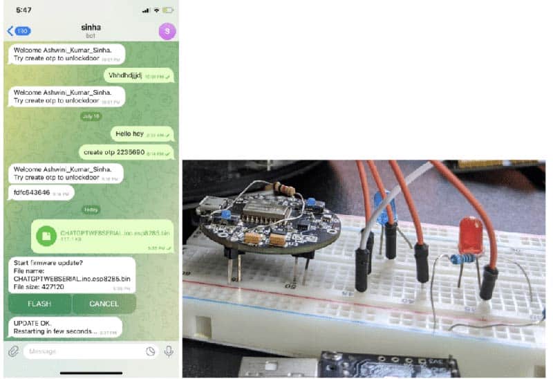 Revolutionizing IoT: Wireless OTA Firmware Update via Telegram Bot