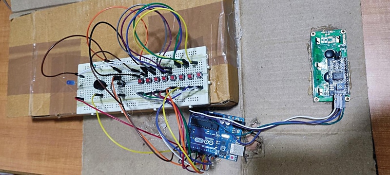 Smart Electronic Voting Machine Using Arduino
