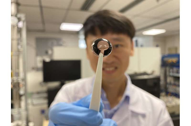Contact Lenses With Adaptive Batteries Fueled By Saline Solution Credit: Nanyang Technological University