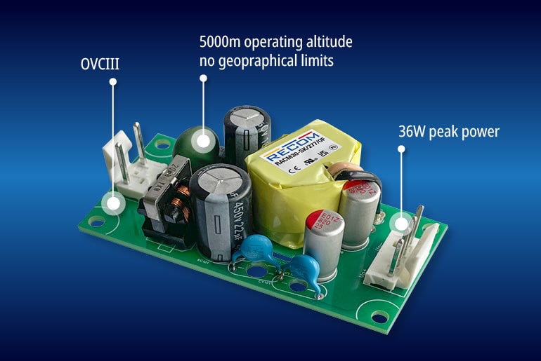 An Open Frame Version To Board-Mount AC/DCs