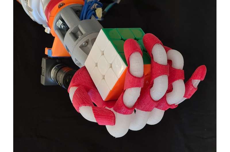 Economical Soft Robotic Hand For Large-Scale Deployment