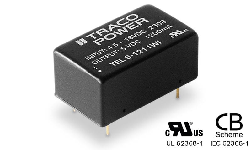 Ultra Compact 6-Watt Converters with Superior Power Density