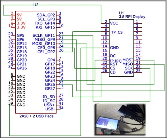 DIY Smart Video Doorbell Circuit Diagram