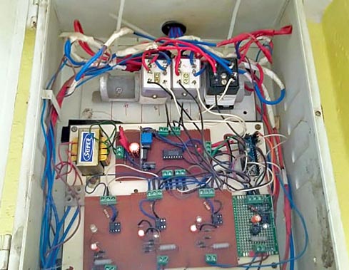 Arduino based Multi-house Water Pump Control System