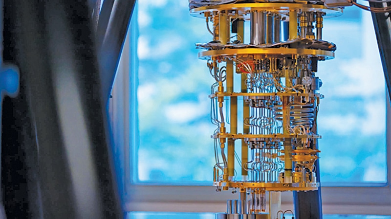The quantum hardware where it works spin nature of the electrons (Courtesy: Intel)