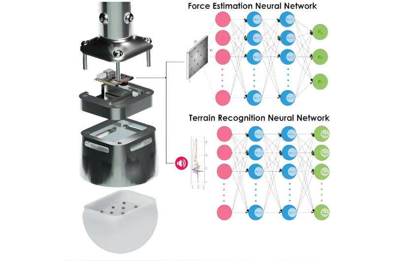 A Sensing Paw That Could Improve The Ability Of Legged Robots 