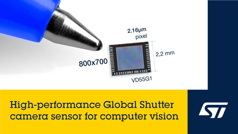 Enhanced Smart Computer Vision With Compact Global Shutter Imaging Sensor