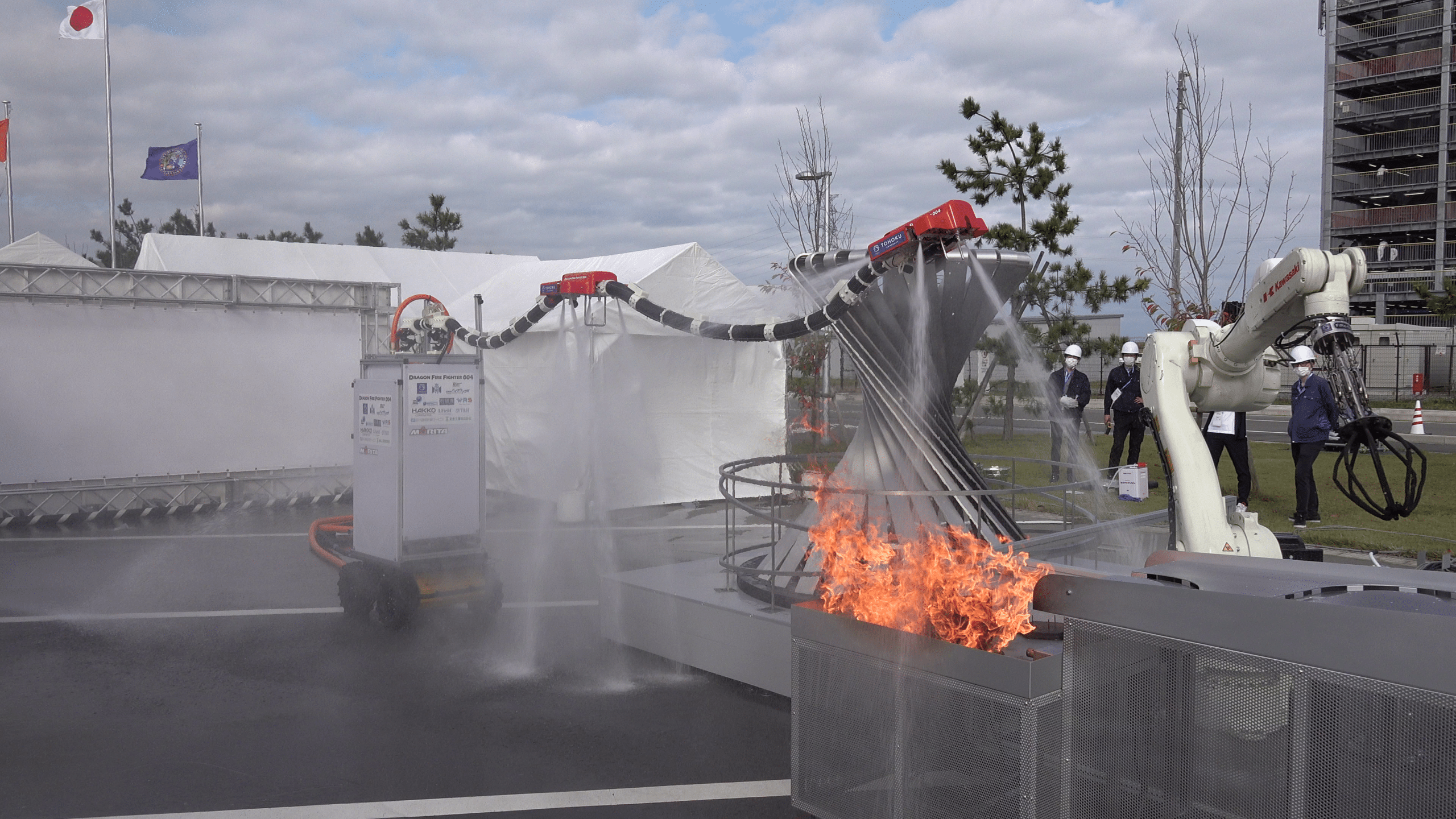 The Rise Of The Flying Firehose Robot