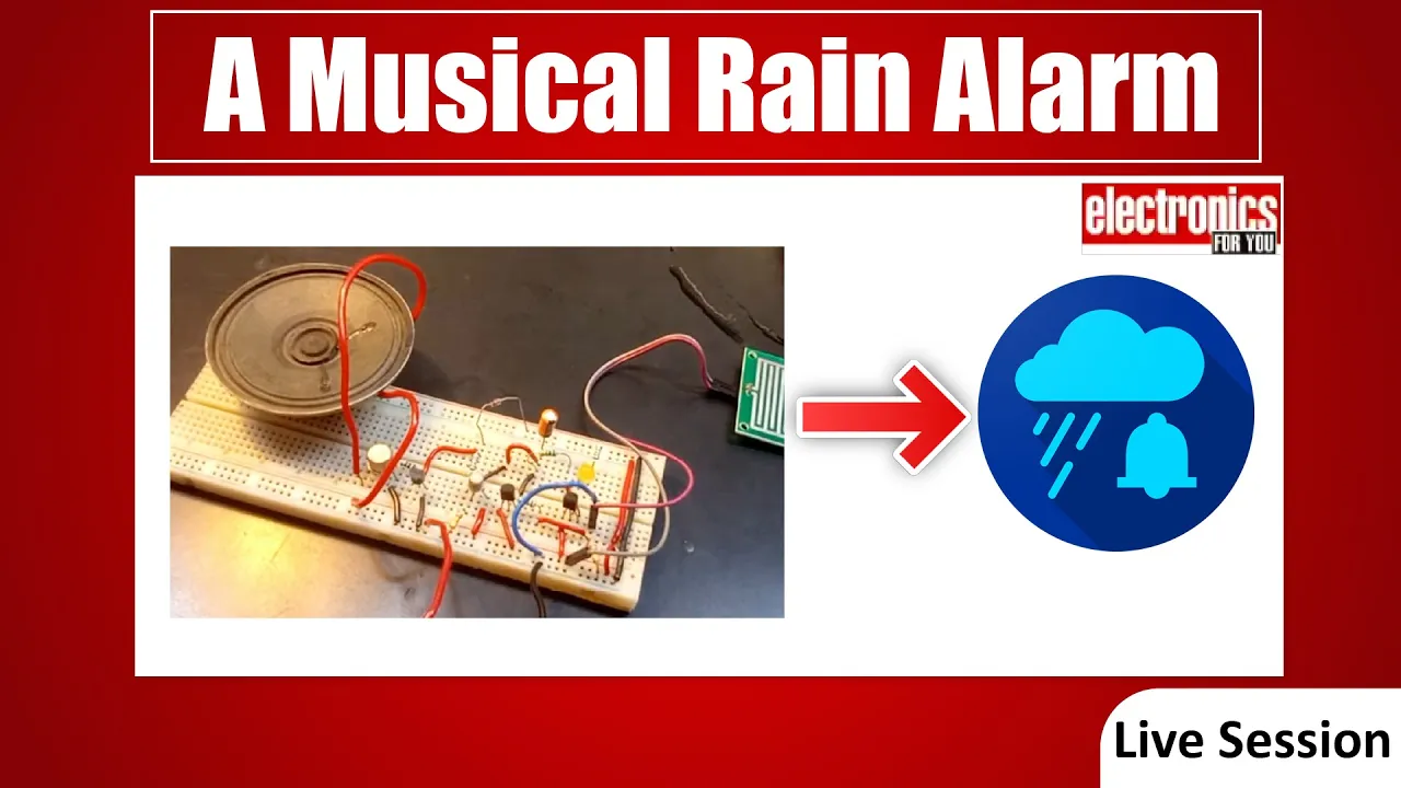 Live DIY: How To Make A Musical Rain Alarm