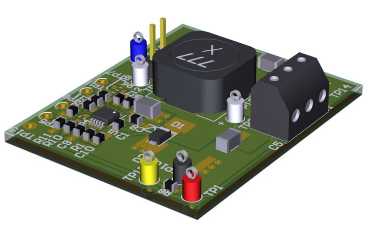Automotive 5-W Inverting Buck-Boost Reference Design For Lidar