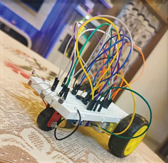 DIY Light Follower Robot without Coding