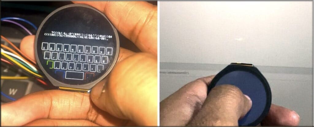 SmartWatch with Mouse and Keyboard