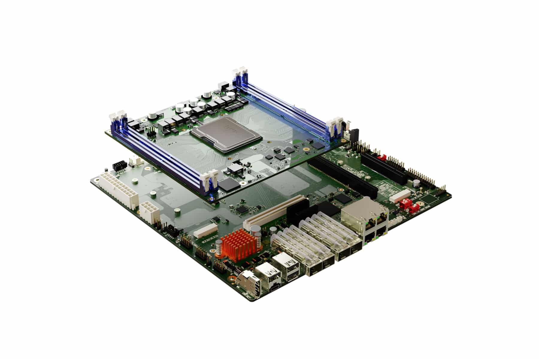 Compact Board And Modules Expand Edge Server Options