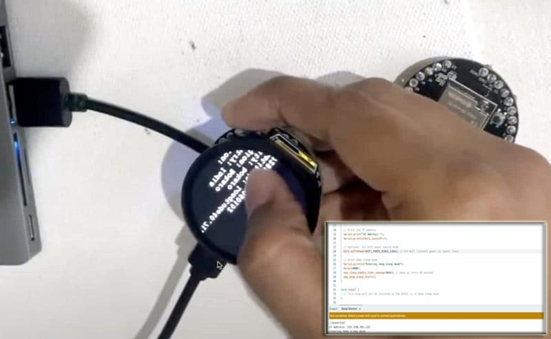 Indusboard based Power Saving Wearable Device