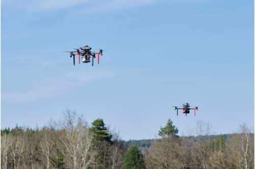 The MRS UAVs based on Tarot T650 frame, used during field experiment, Credit: Datsko et al