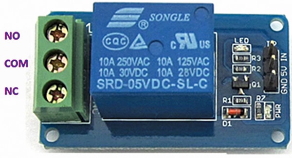 One-channel 5V relay module