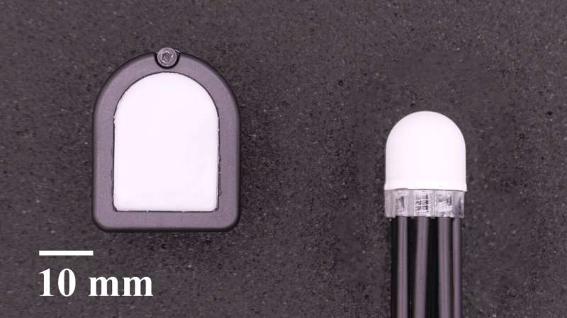 Miniaturized Vision Based Tactile Sensor Using Fiber Optic Bundles