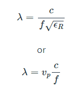 Wavelength Formula