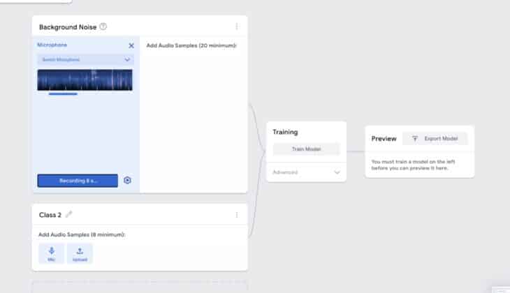 Teachable Machine Using Audio Sound Recognition Made Easy with Google Teachable Machine