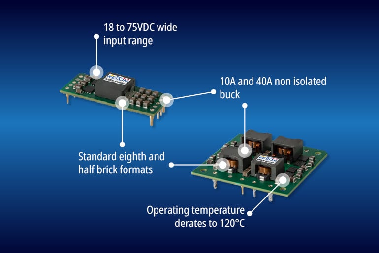 Industrial Non-Isolated DC/DC Converters