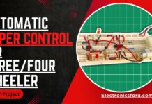 LIVE DIY: Automatic Wiper Control for Three/Four Wheeler