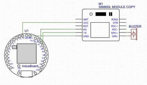DIY SOS Device with GSM and Touch Sensor for Emergency Alerts