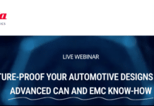 Future-Proof Your Automotive Designs with Advanced CAN and EMC Know-How