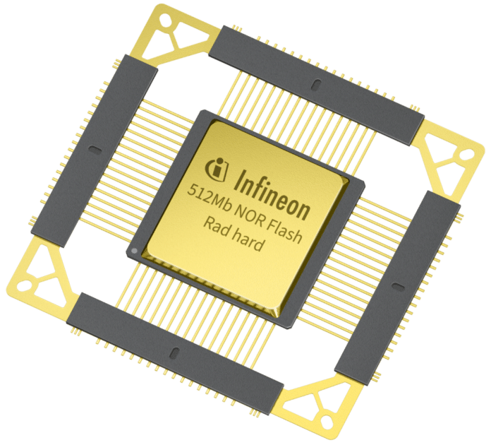 IndustryFirst 512 Mbit Radiation Hardened NOR Flash